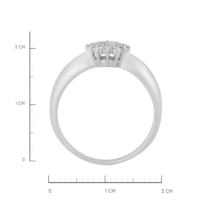 Кольцо из золота 585 пробы c бриллиантами, Л 6202 1571 за 32000