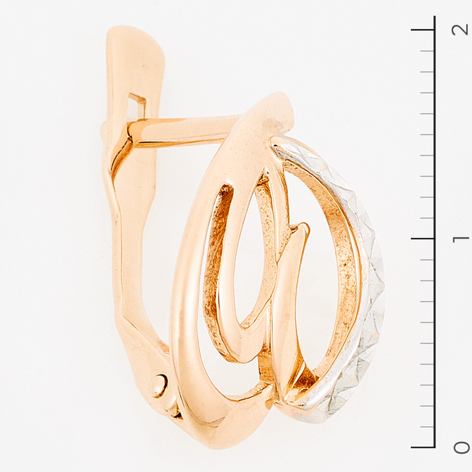 Серьги из золота 585 пробы