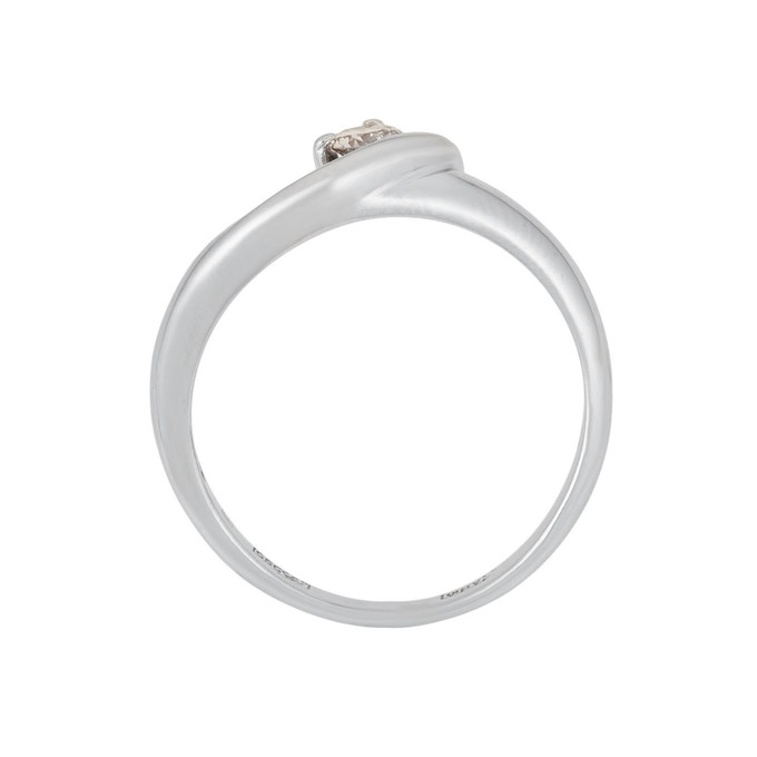 Кольцо из золота 585 пробы c бриллиантом, Л 4807 8076 за 47200