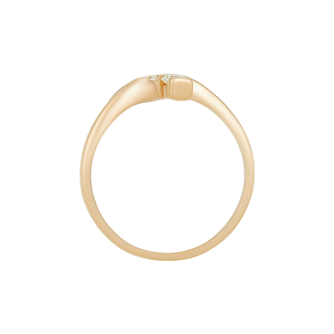 Кольцо из золота 585 пробы c бриллиантами, Л 4508 3110 за 57600