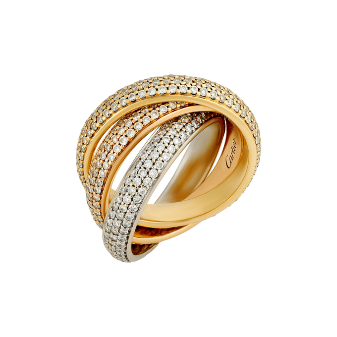 Кольцо Cartier Trinity, Л 2813 7797 за 880000