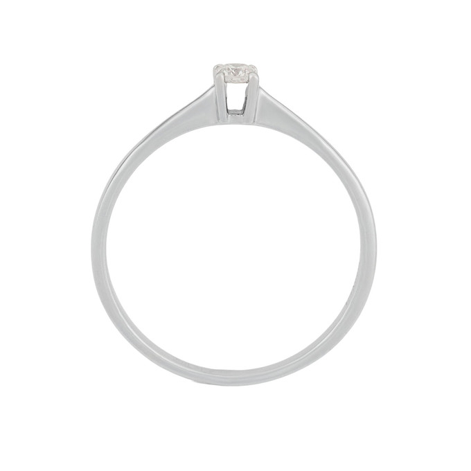 Кольцо из золота 585 пробы c бриллиантом, Л 2812 4307 за 21200