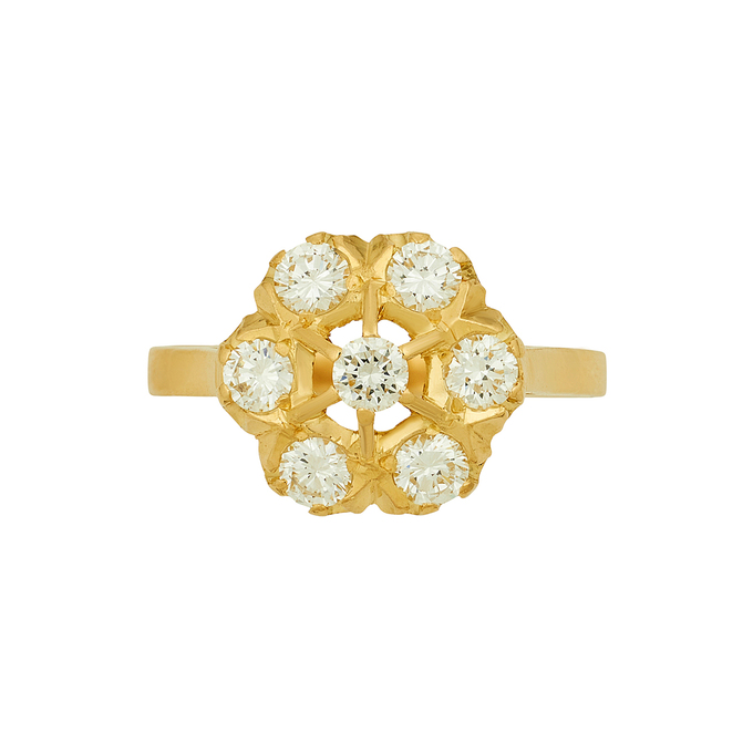 Кольцо из золота 750 пробы c бриллиантами, Л 3112 5008 за 185520