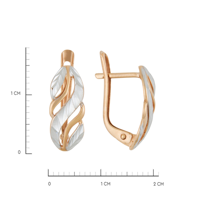 Серьги из золота 585 пробы, Л 6302 3582 за 14880