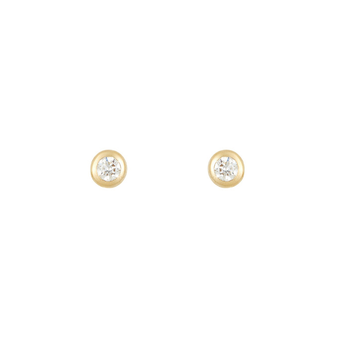 Серьги из золота 585 пробы с бриллиантами, Л 7102 5181 за 19000