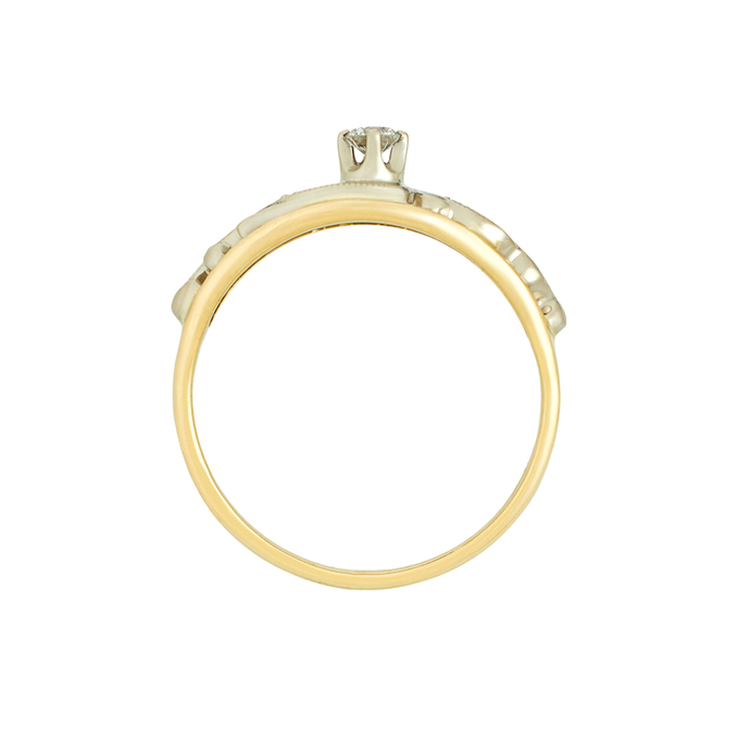 Кольцо из золота 750 пробы c бриллиантами, Л 2316 6603 за 64400