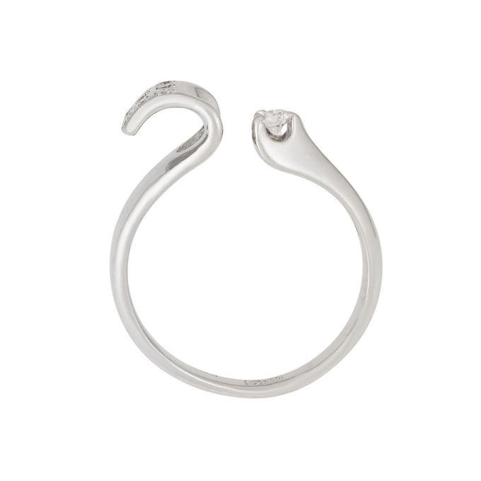 Кольцо из золота 585 пробы c бриллиантами, Л 2314 5972 за 64900