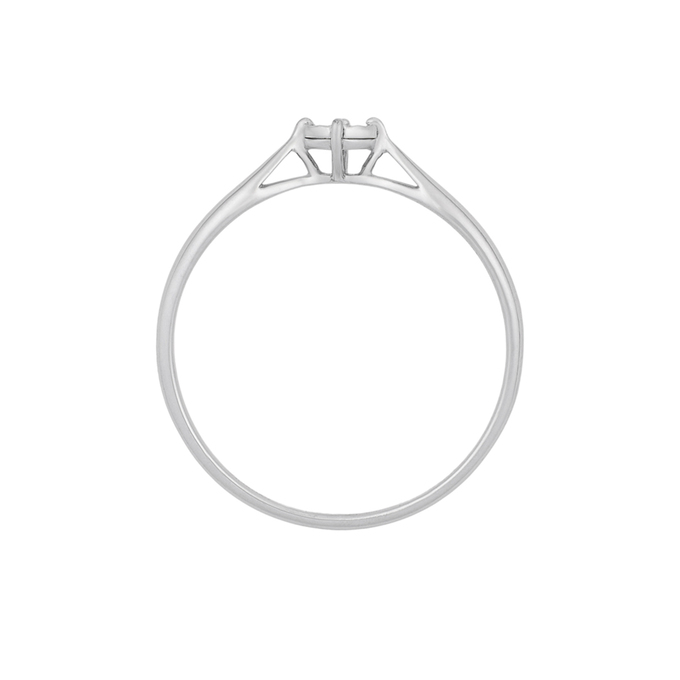 Кольцо из золота 585 пробы c бриллиантом, Л 5103 8750 за 13200