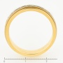 Кольцо из комбинированного золота 585 пробы c 54 бриллиантами Л19071870 фото 4