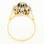 Кольцо из комбинированного золота 750 пробы c 7 бриллиантами Л25071553 фото 3