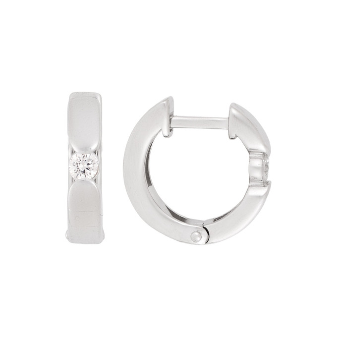 Серьги из золота 585 пробы c бриллиантами, Л 6002 2243 за 35000