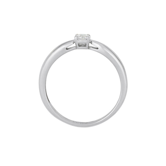 Кольцо из золота 585 пробы c бриллиантом, Л 3604 1352 за 30800