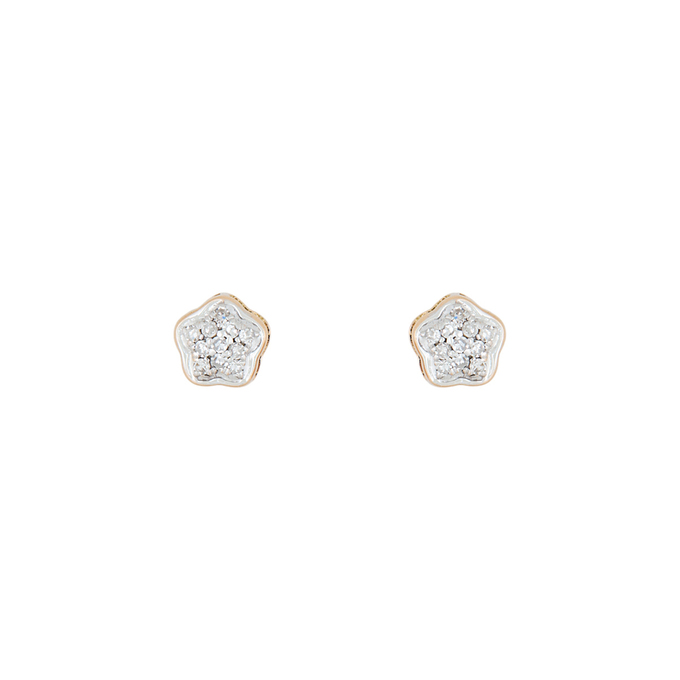 Серьги из золота 585 пробы c бриллиантами, Л 0514 7900 за 12720