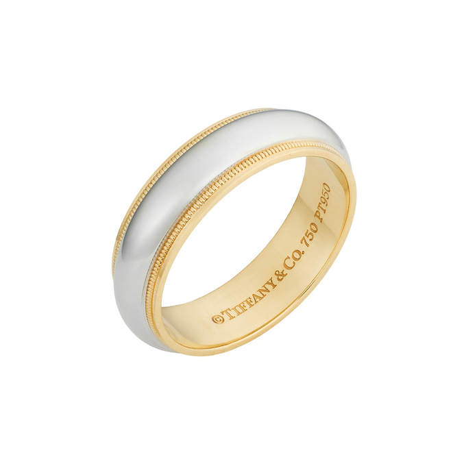Кольцо Tiffany & Co Milgrain, Л 2813 4223 за 119000