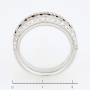 Кольцо из белого золота 750 пробы c 95 бриллиантами Л45059568 фото 4