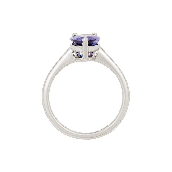 Кольцо из золота 585 пробы c танзанитом, Л 2811 2143 за 130000