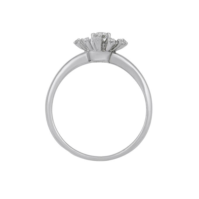 Кольцо из золота 585 пробы c бриллиантами, Л 4306 6416 за 26320