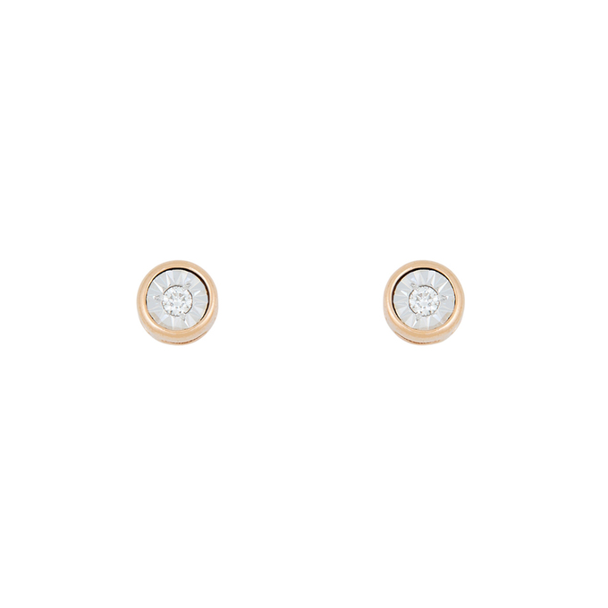 Серьги из золота 585 пробы c бриллиантами, Л 0911 0846 за 15200