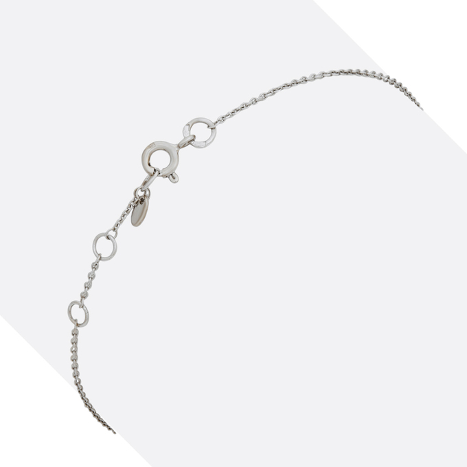 Браслет из золота 585 пробы c сапфиром