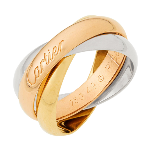 Кольцо из комбинированного золота 750 пробы Л28091902 фото 1