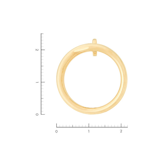 Кольцо из желтого золота 585 пробы, Л 1114 8338 за 54000