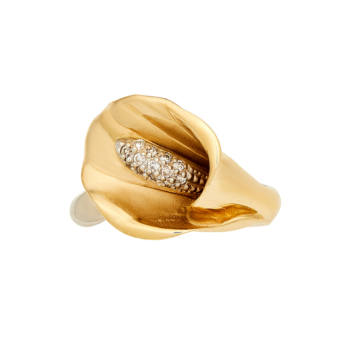 Кольцо из золота 585 пробы c бриллиантами, Л 2812 4788 за 98800