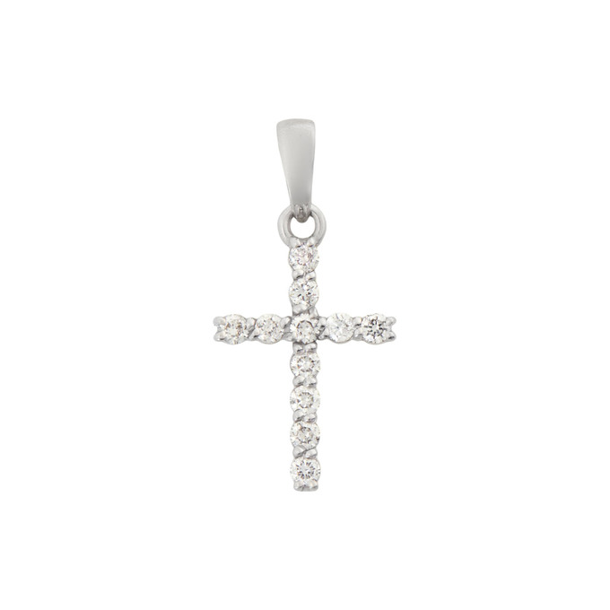 Подвеска из золота 585 пробы c бриллиантами, Л 6202 1566 за 19600