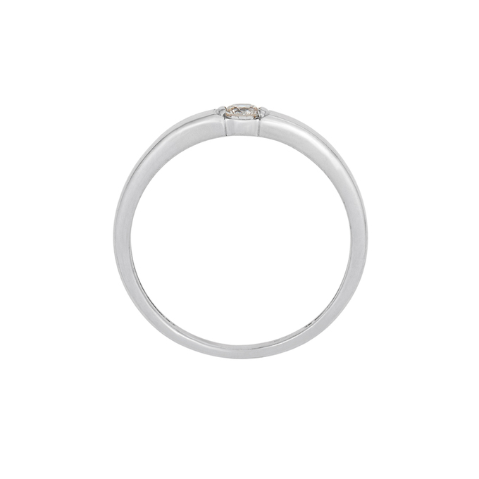 Кольцо из золота 585 пробы c бриллиантом, Л 2811 5638 за 23920