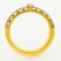 Кольцо из желтого золота 750 пробы c 31 бриллиантами Л57029199 фото 3