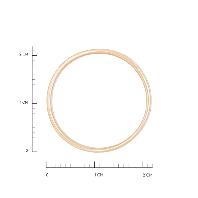 Кольцо из золота 585 пробы c бриллиантами, Л 1615 6242 за 43920