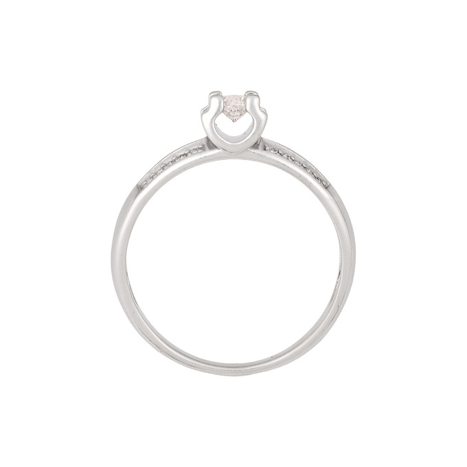 Кольцо из золота 585 пробы c бриллиантами, Л 2810 2268 за 51120