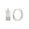 Серьги из золота 585 пробы с фианитами