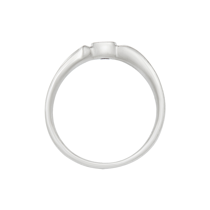 Кольцо из золота 585 пробы c бриллиантом, Л 0514 3854 за 39600