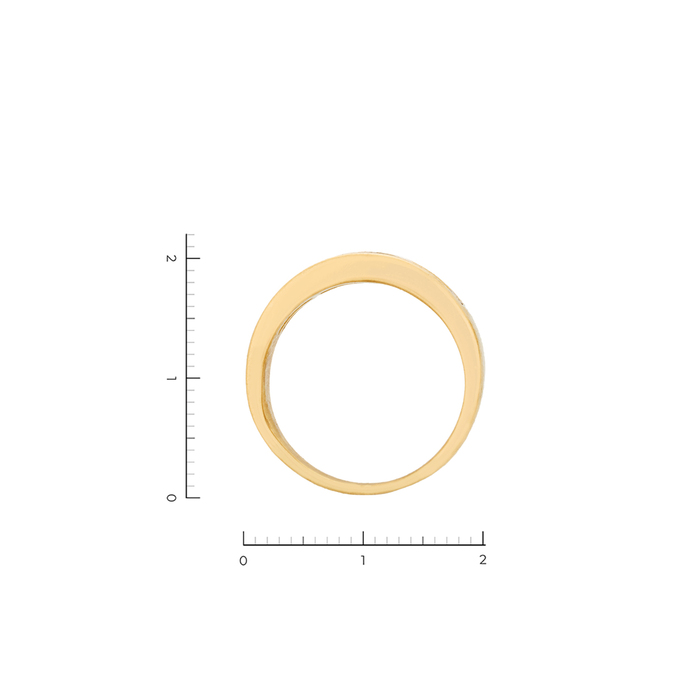 Кольцо из золота 750 пробы c 24 бриллиантами