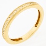 Кольцо из желтого золота 585 пробы c 29 бриллиантами Л41059280 фото 1