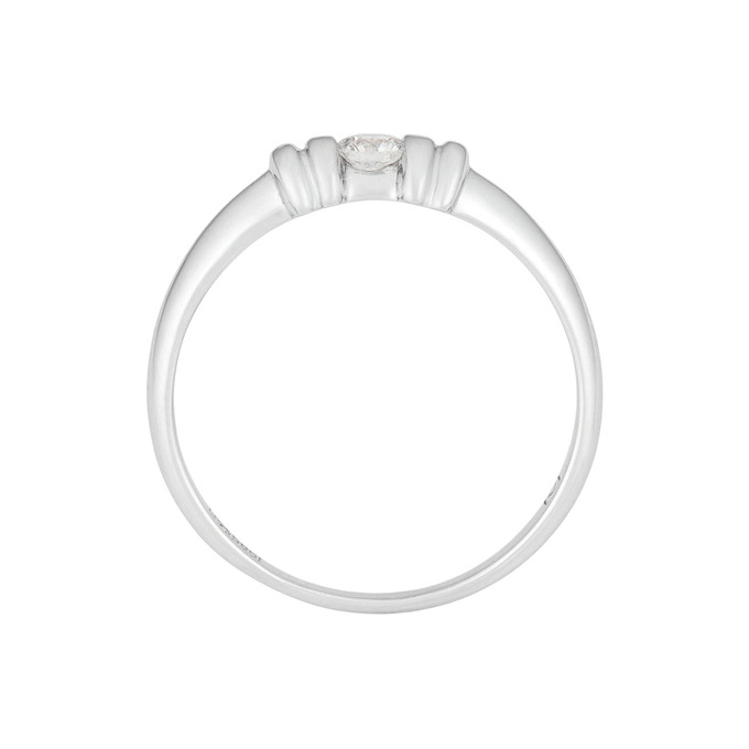 Кольцо из золота 585 пробы c бриллиантом, Л 4508 4392 за 21500