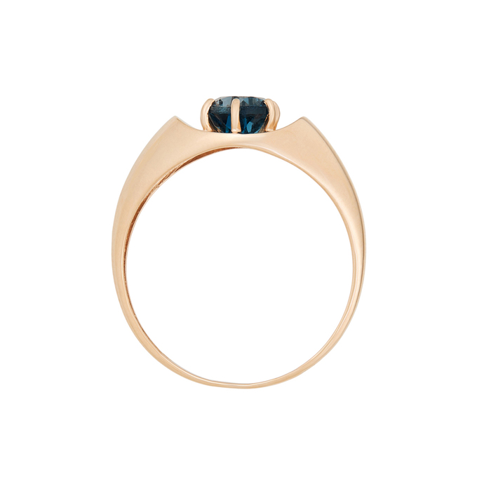 Кольцо из золота 585 пробы c топазом Лондон, Л 2314 2870 за 23280