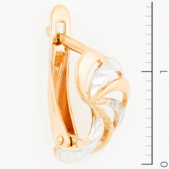 Серьги из золота 585 пробы