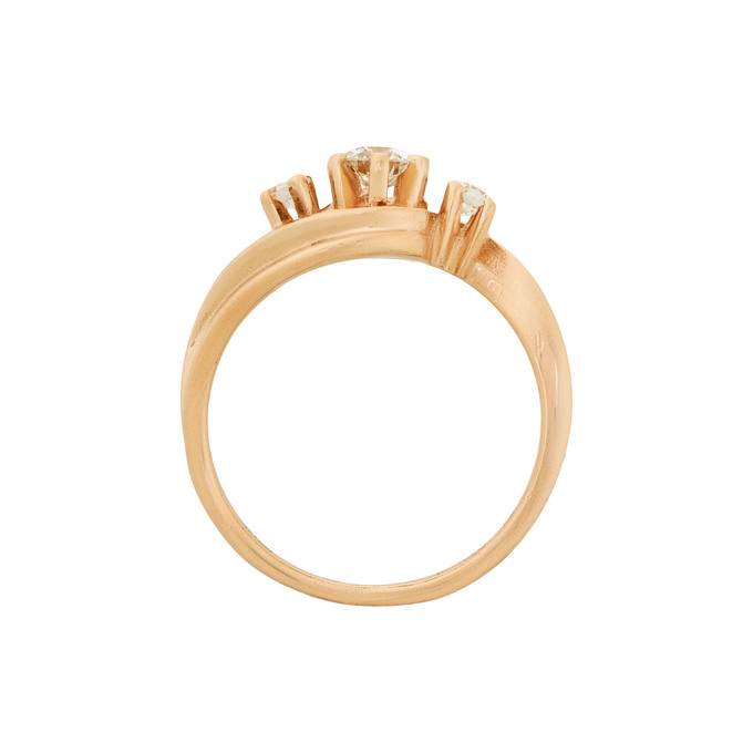 Кольцо из золота 585 пробы c бриллиантами, Л 2812 3680 за 106000