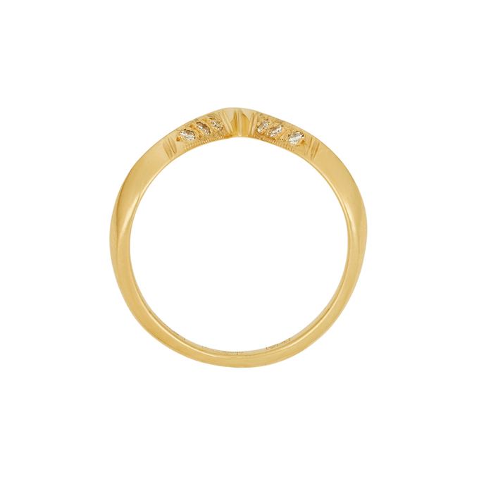 Кольцо из золота 750 пробы c бриллиантами, Л 4710 7076 за 60400