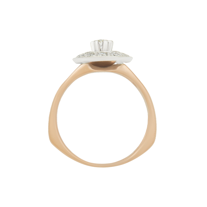 Кольцо из золота 585 пробы c бриллиантами, Л 4710 5868 за 99200