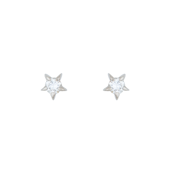Серьги из золота 585 пробы c бриллиантами, Л 0910 6956 за 32720