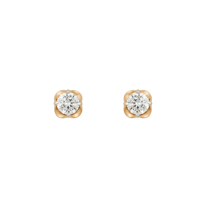 Серьги из золота 585 пробы с бриллиантами, Л 2810 2402 за 74400