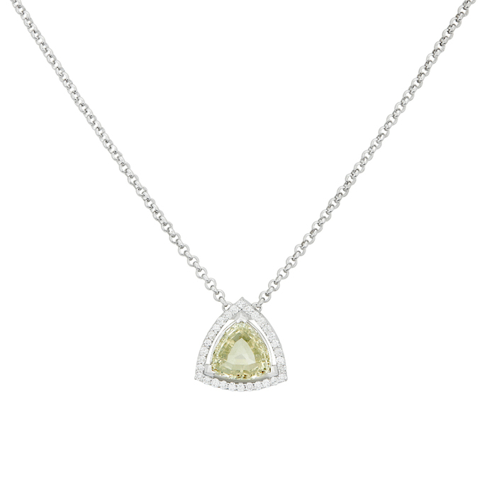 Колье из золота 750 пробы c бриллиантами, Л 2811 5599 за 590000