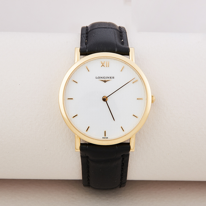 Часы из желтого золота 750 пробы