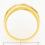 Кольцо из желтого золота 750 пробы c 6 бриллиантами Л76006527 фото 4