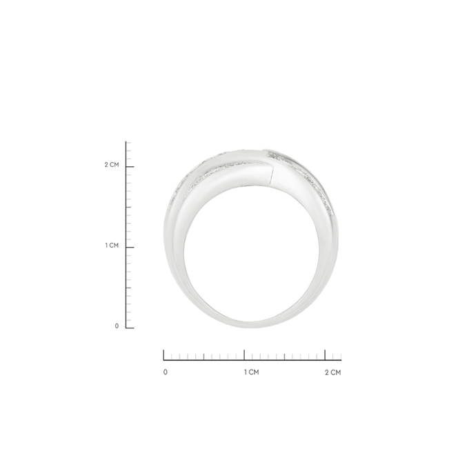 Кольцо из золота 750 пробы c бриллиантами, Л 4609 2301 за 255000
