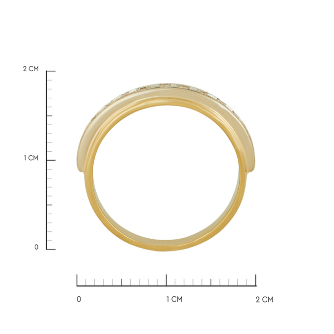 Кольцо из золота 750 пробы c бриллиантами, Л 2812 0793 за 77200