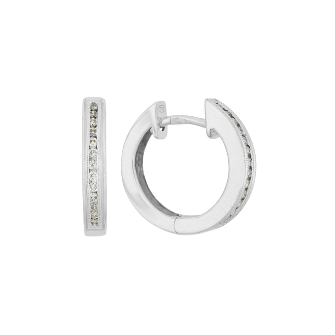 Серьги из золота 750 пробы c бриллиантами, Л 6102 8232 за 48400
