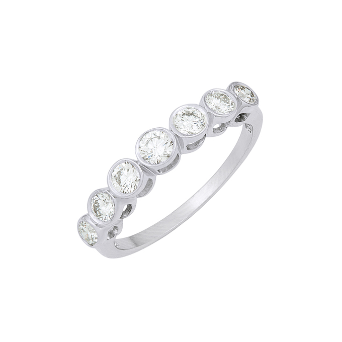 Кольцо из золота 585 пробы c бриллиантами